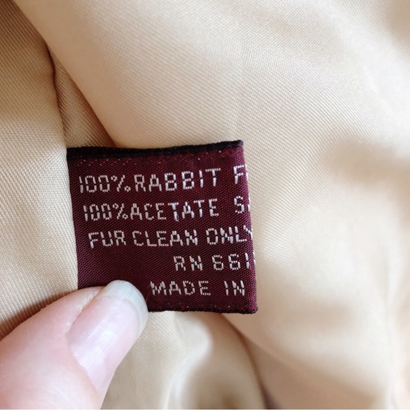 Rabbit fur coat- offer for trading with Lulu - Picture 3 of 4